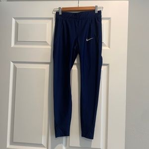 Nike Speed Tight Fit Leggings blue.